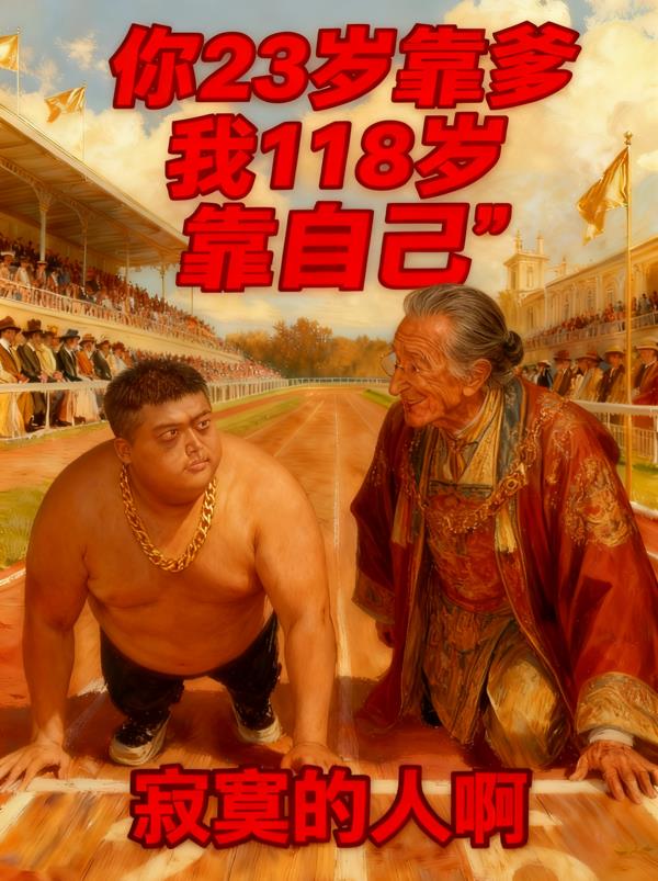 你23岁靠爹，我118岁靠自己