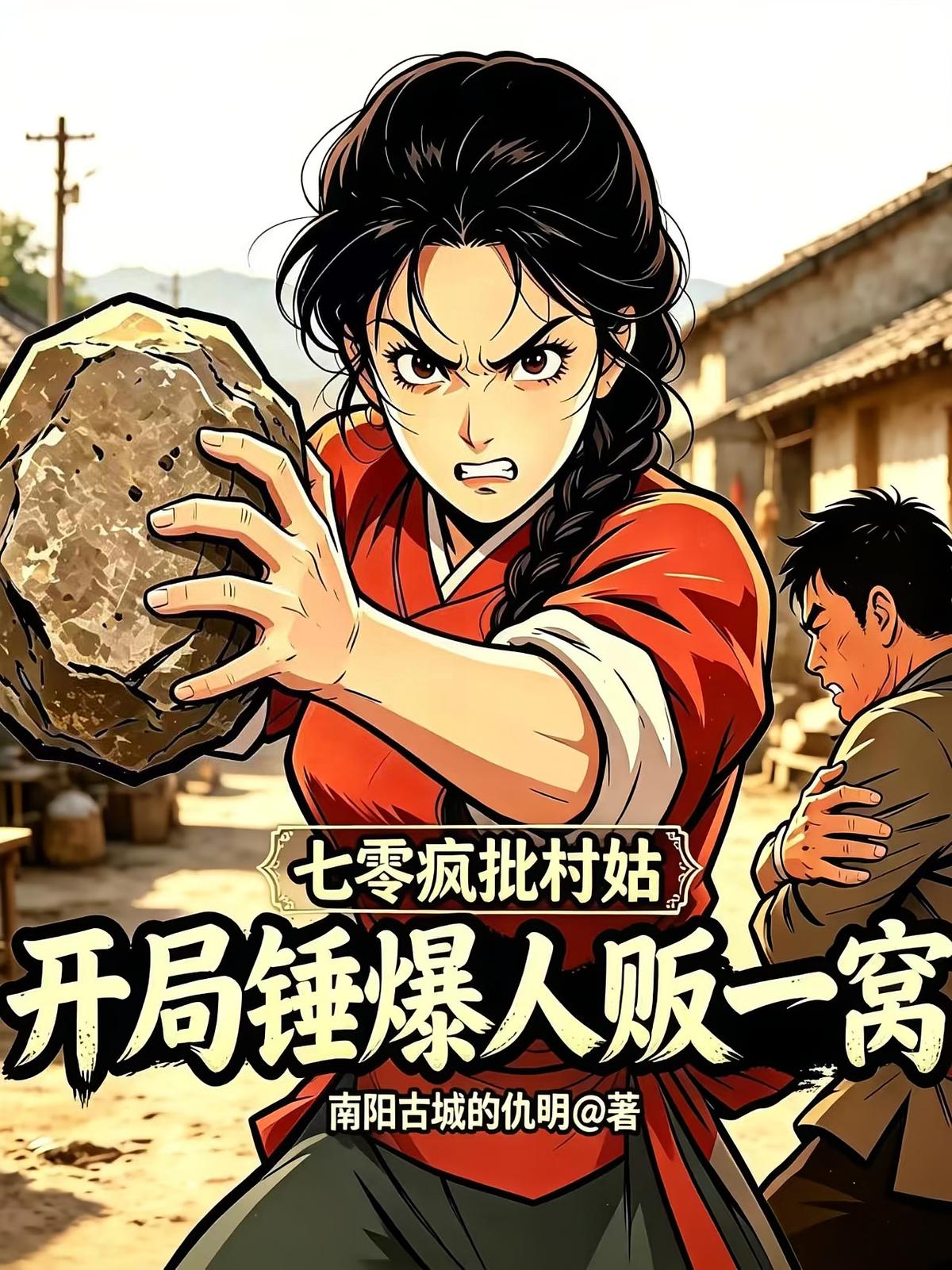 七零疯批村姑，开局锤爆人贩一窝