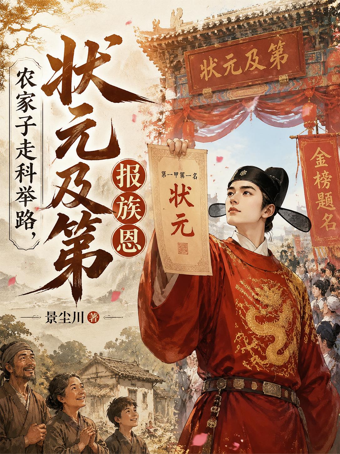 农家子走科举路，状元及第报族恩