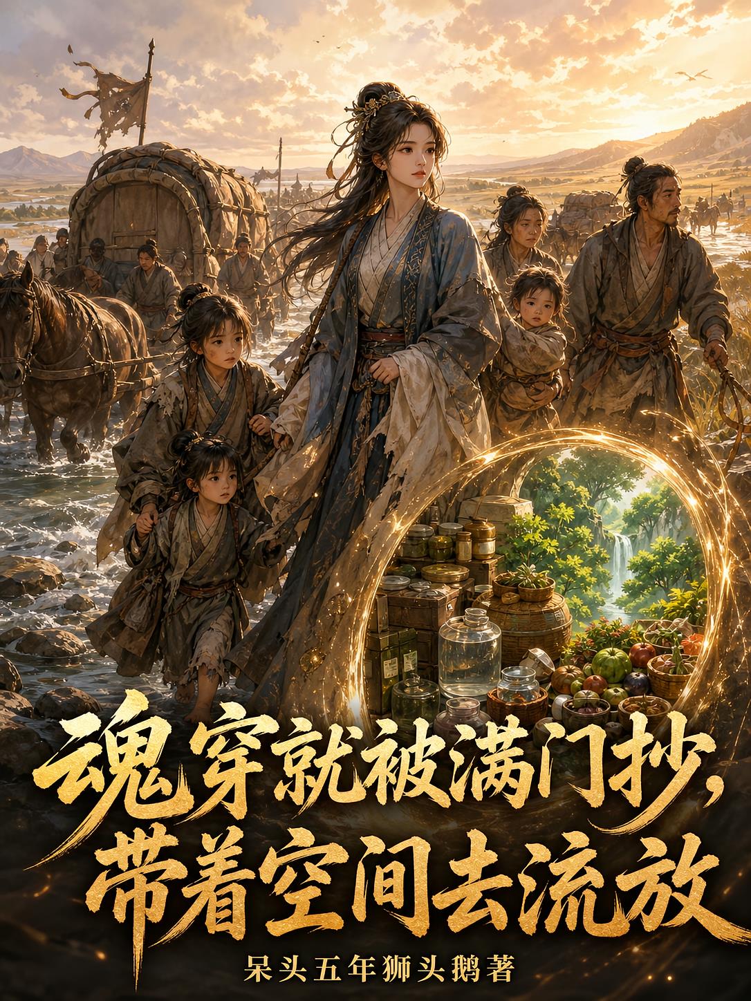 魂穿就被满门抄,带着空间去流放