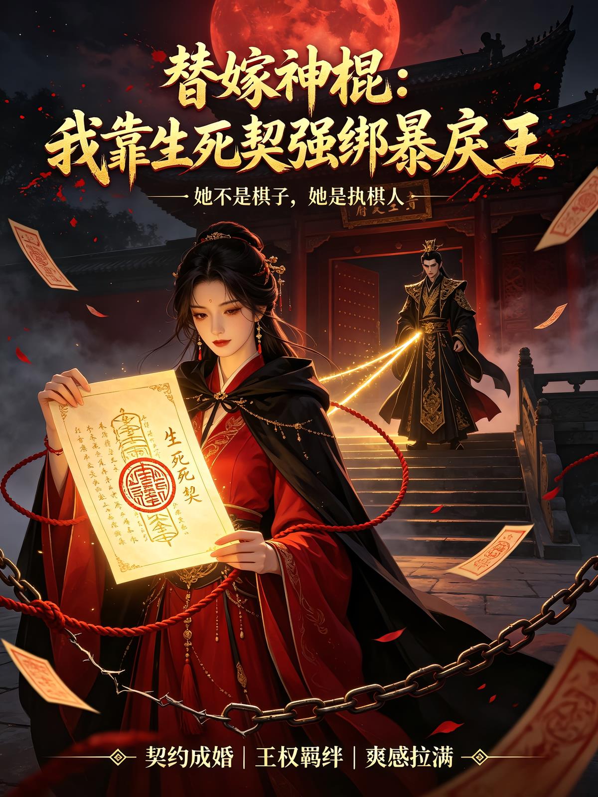 替嫁神棍：我靠生死契强绑暴戾王